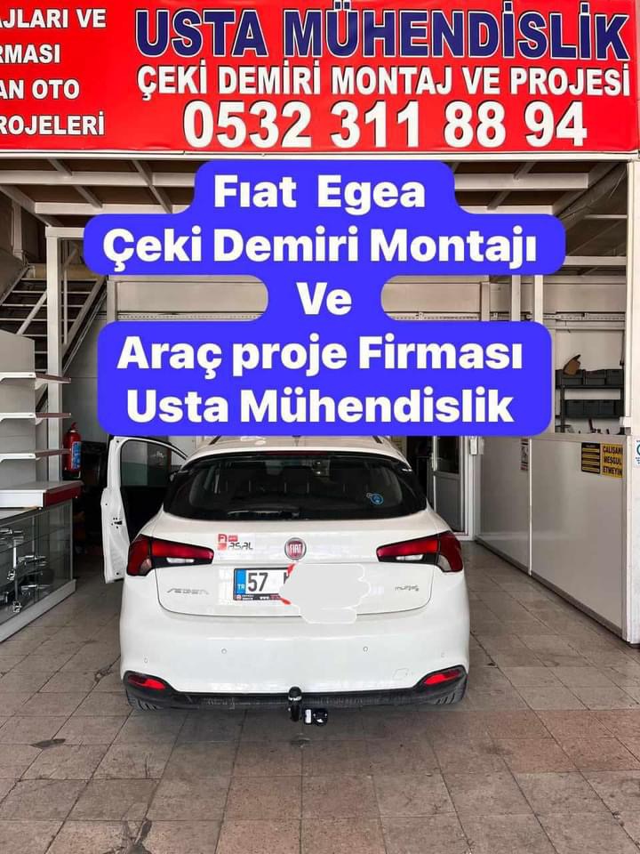 Fıat egea çeki demiri montajı ve araç proje firması ankaraUsta Mühendislik
05323118894